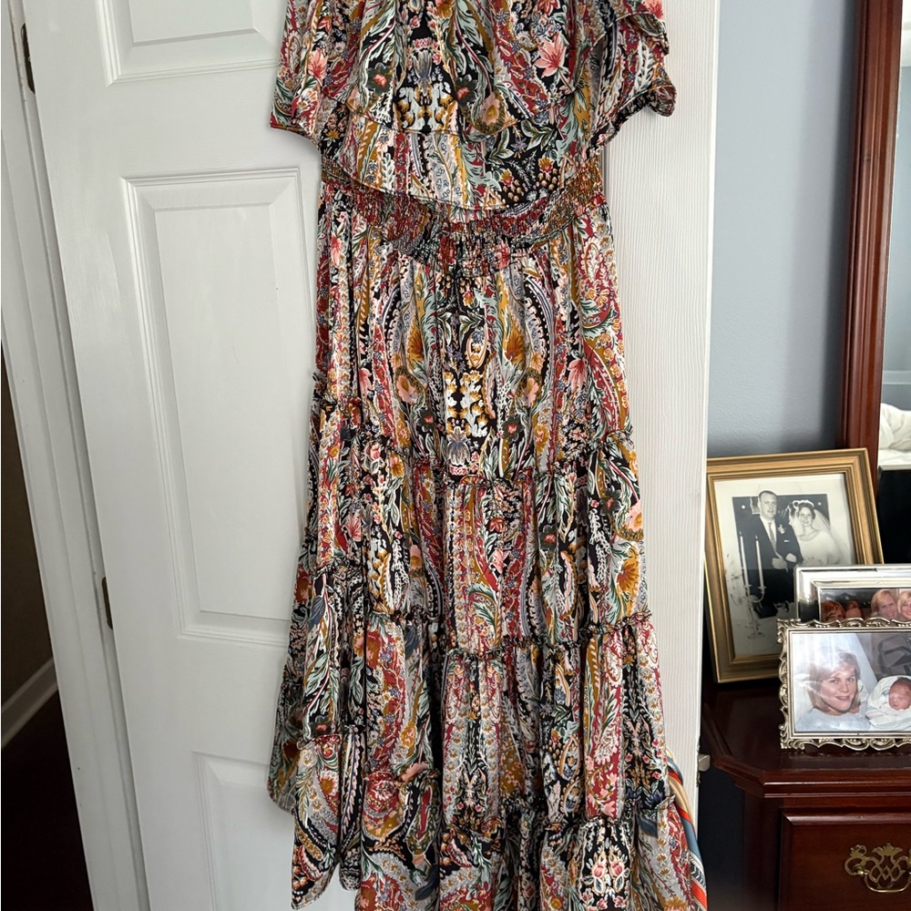 1. State Vibrant Paisley Maxi Dress